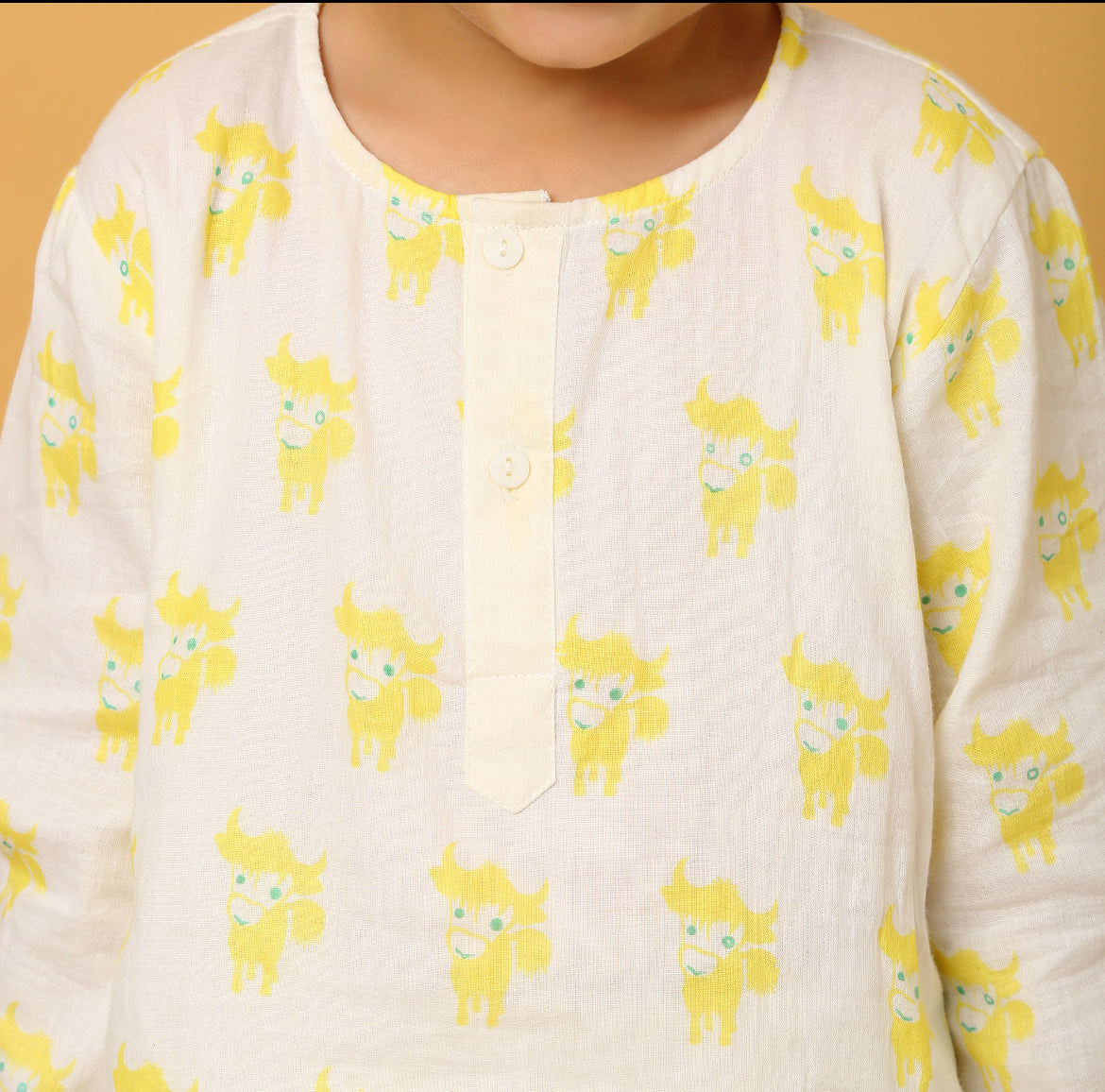 Green Yak Kurta Pyjama SS 24