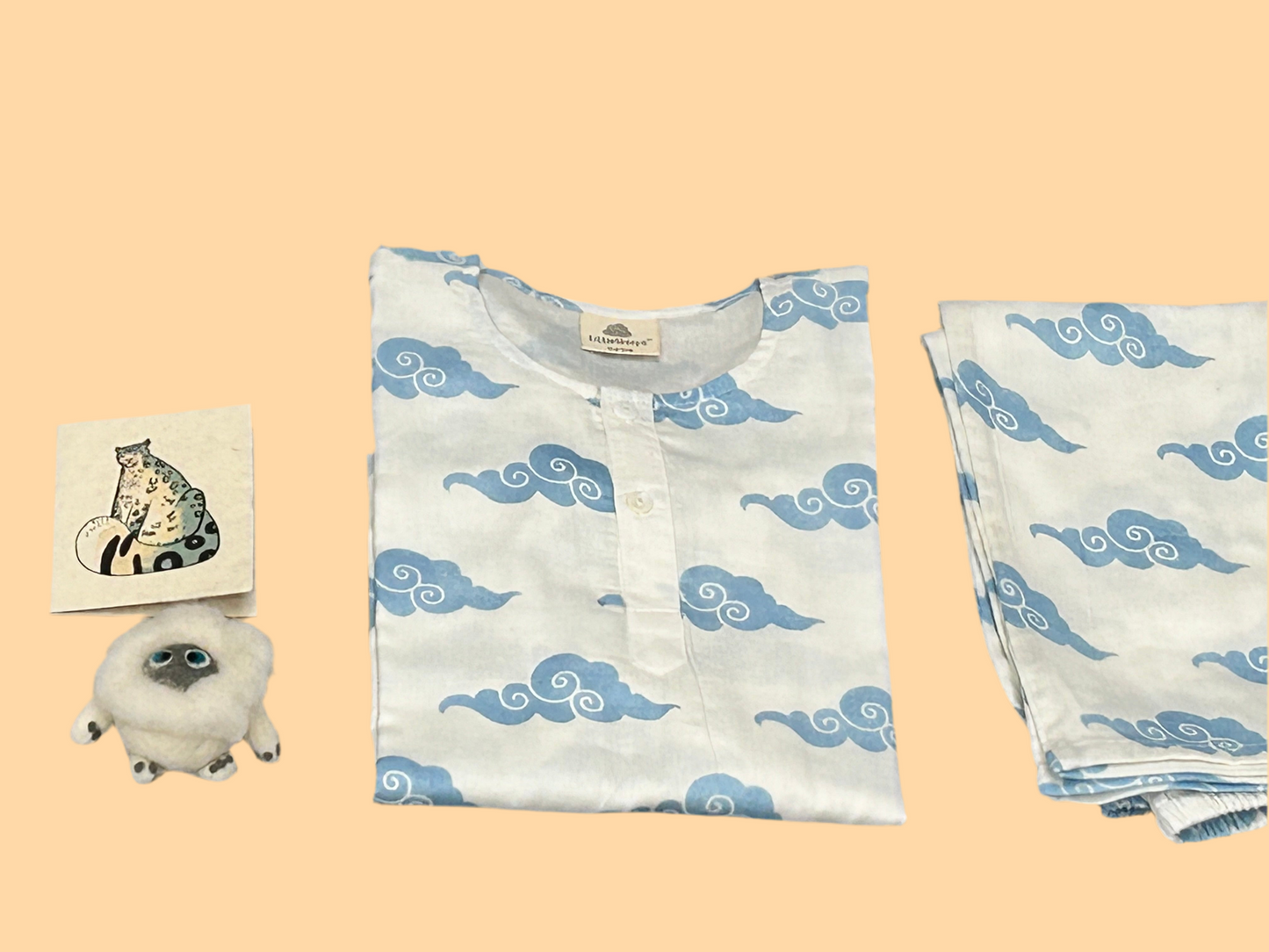 Mountain Cloud Kurta Pyjama SS 24