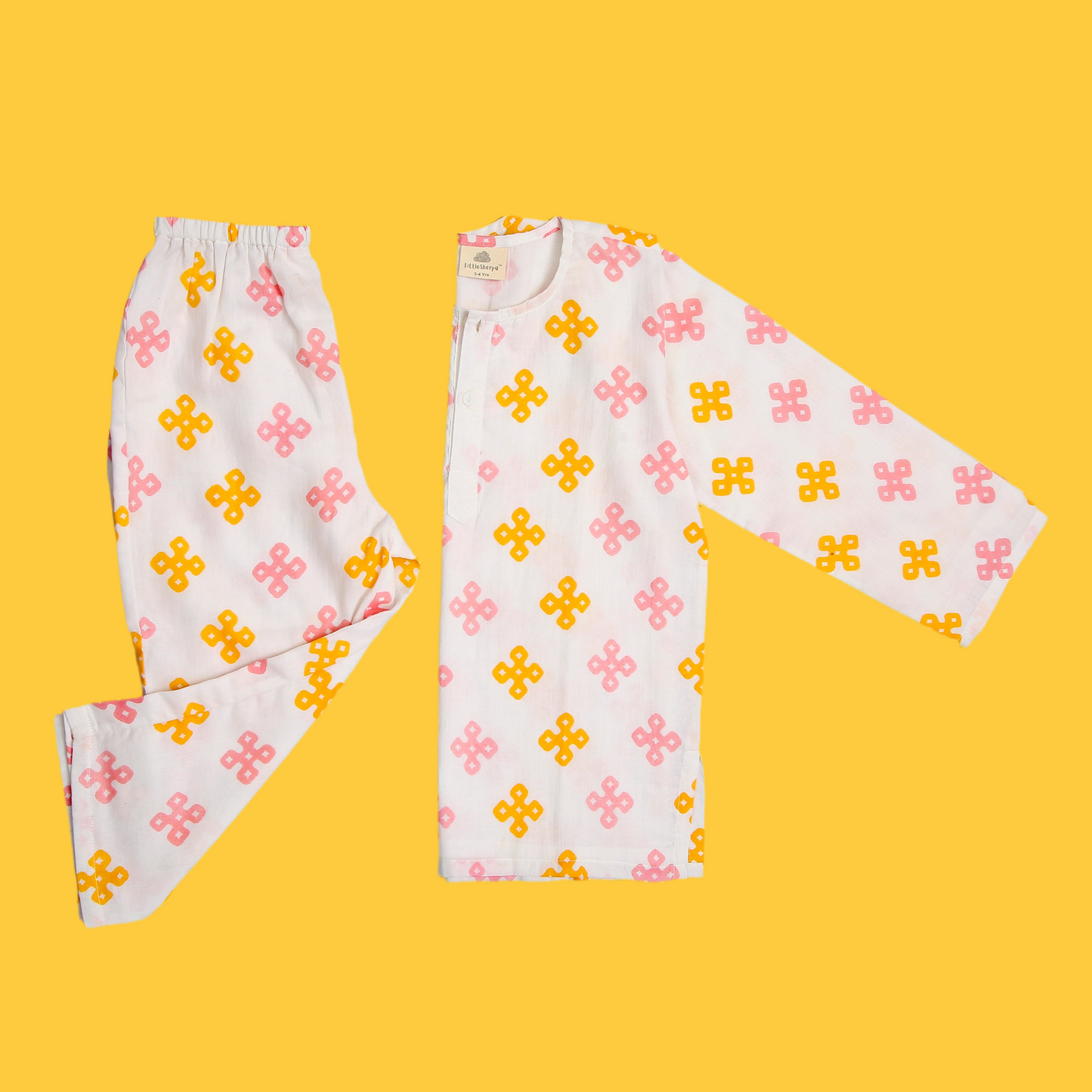 Endless Wisdom Knot Kurta Pyjama