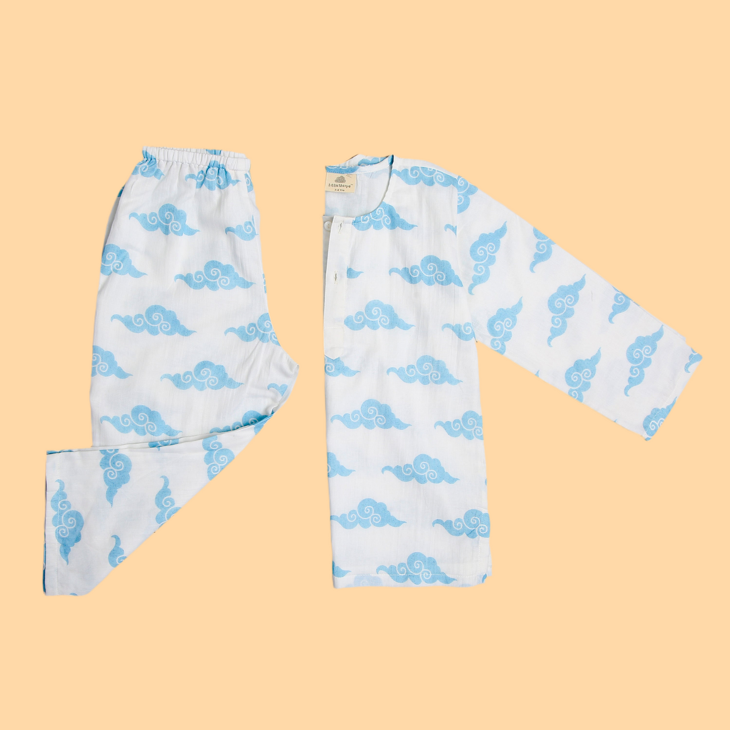 Mountain Cloud Kurta Pyjama SS 24