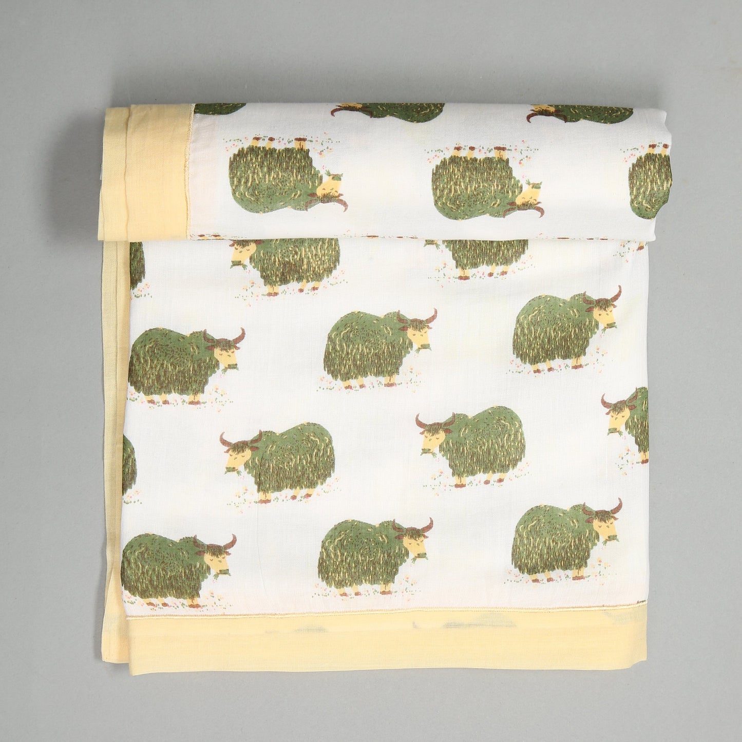 Green Grazing Yak Khasto Blanket SS 24