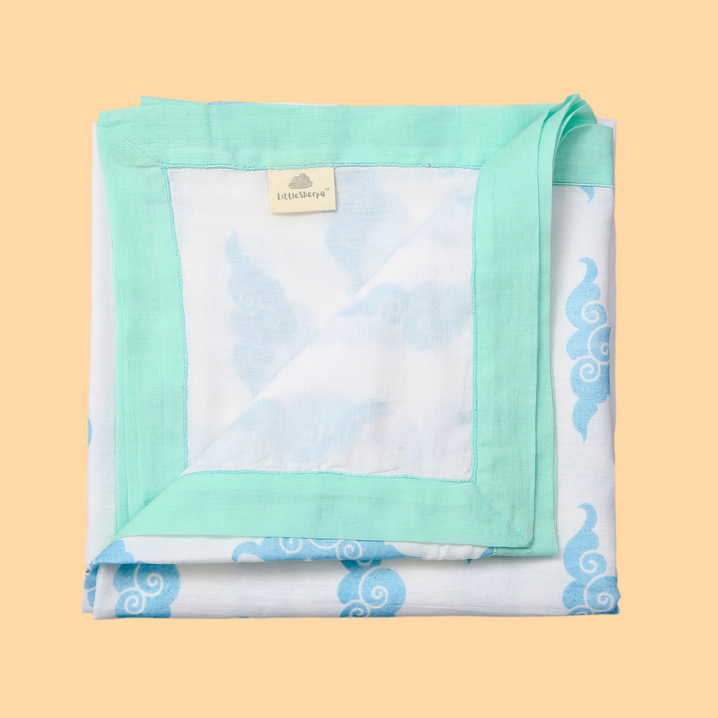 Himalayan Blue Cloud Khasto Blanket SS 24