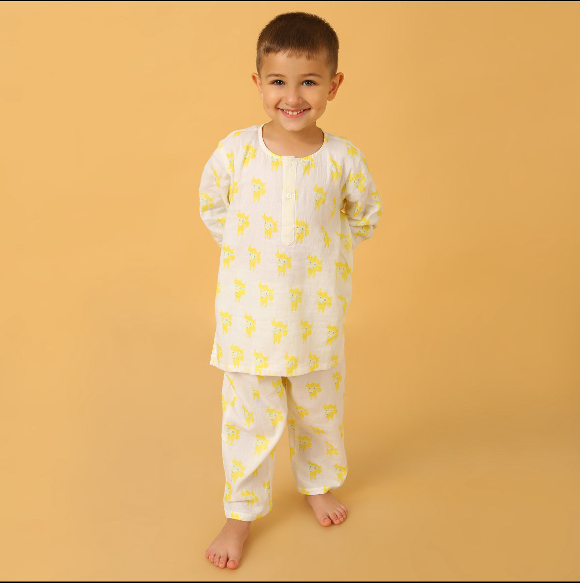 Green Yak Kurta Pyjama SS 24