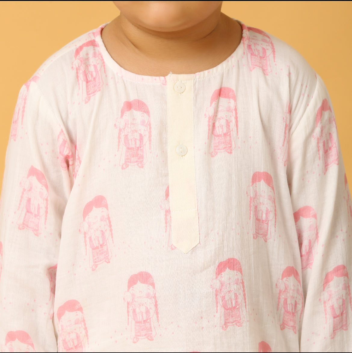 Shepard Girl Kurta Pyjama. SS 24