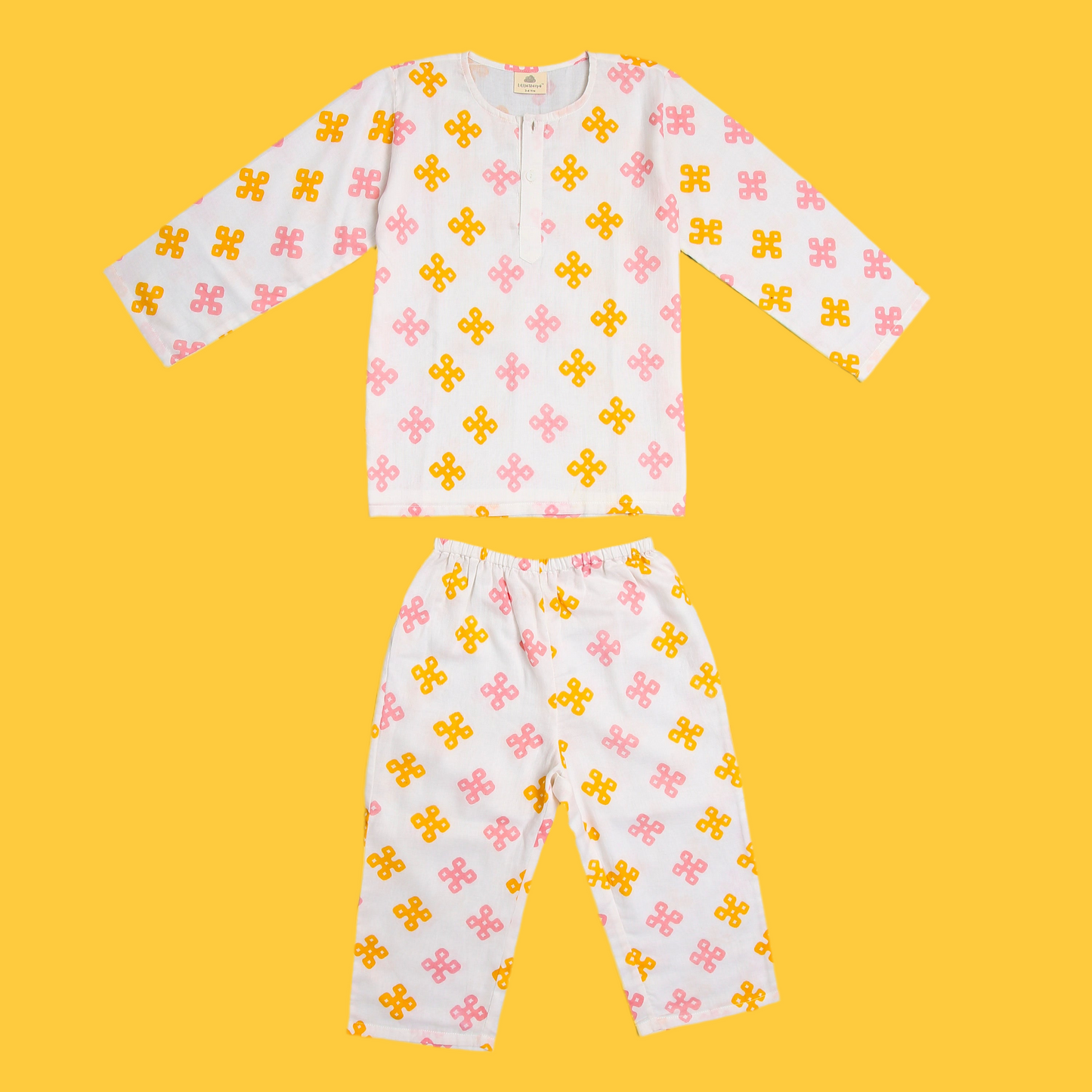 Endless Wisdom Knot Kurta Pyjama
