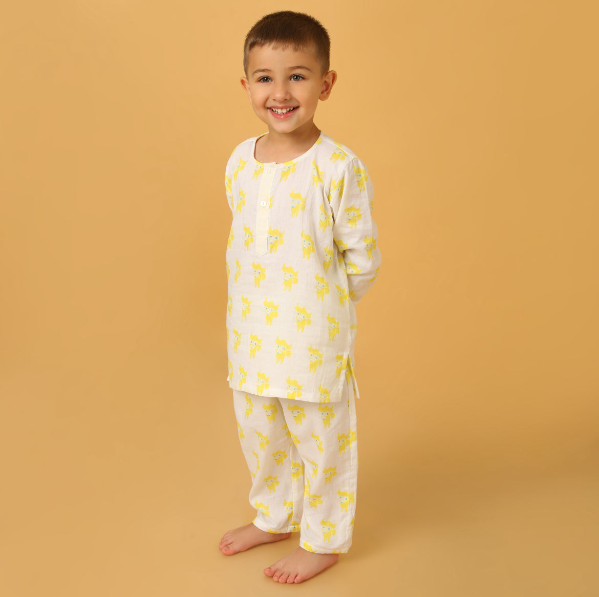 Green Yak Kurta Pyjama SS 24