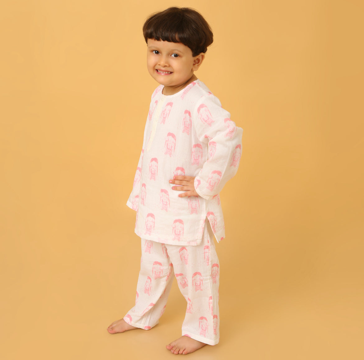 Shepard Girl Kurta Pyjama. SS 24