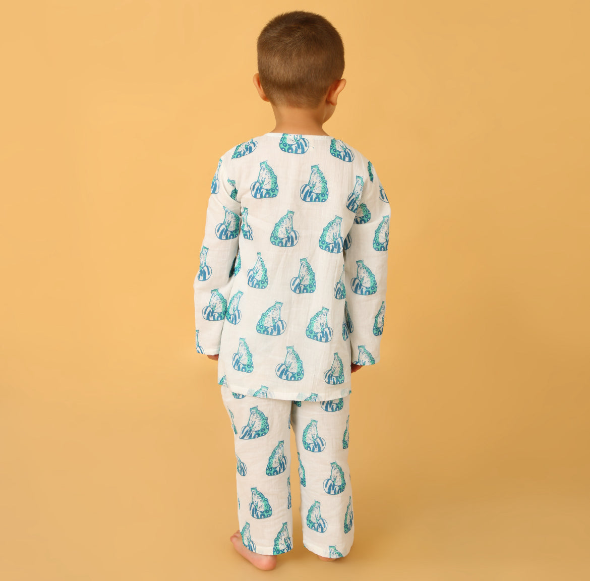 Snow Leopard Kurta Pyjama SS 24