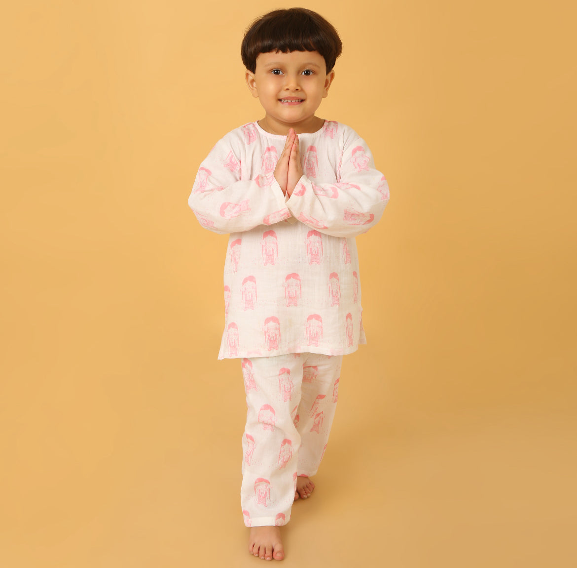 Shepard Girl Kurta Pyjama. SS 24