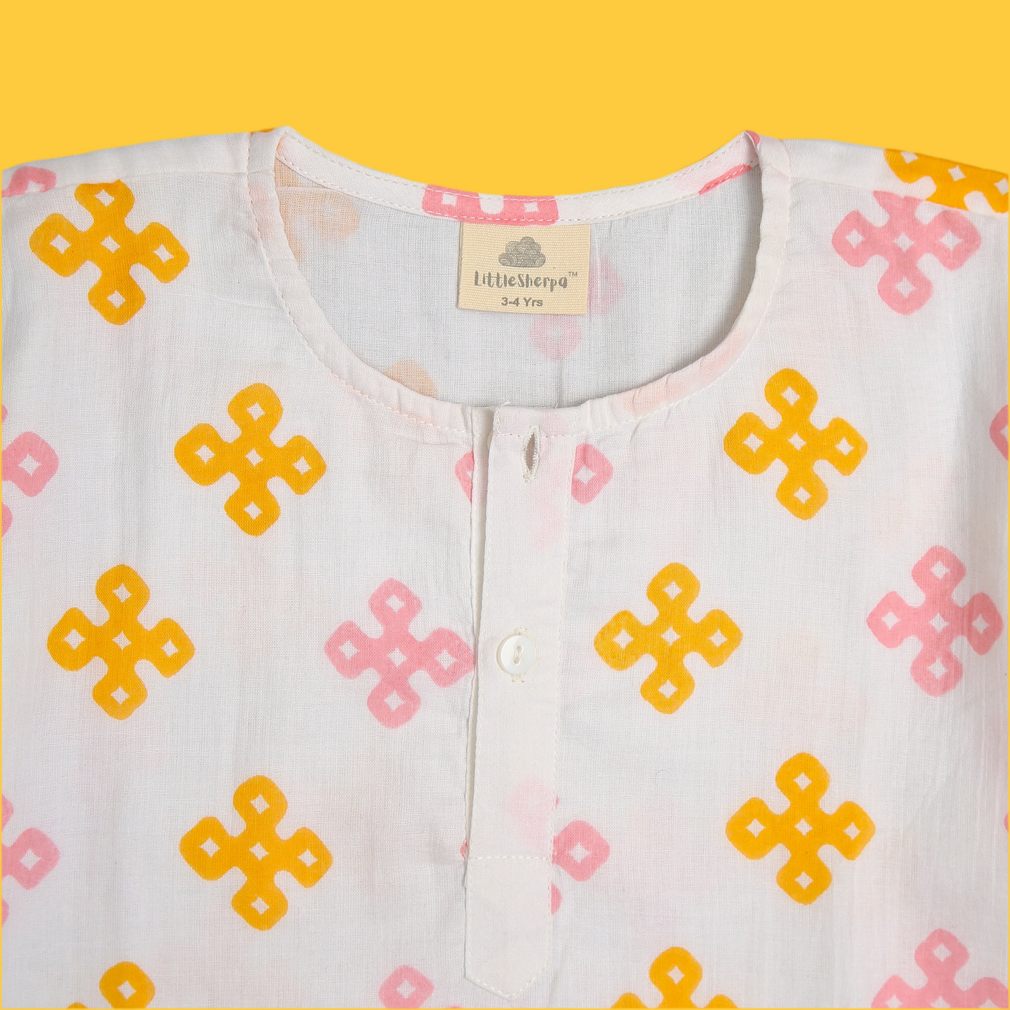 Endless Wisdom Knot Kurta Pyjama