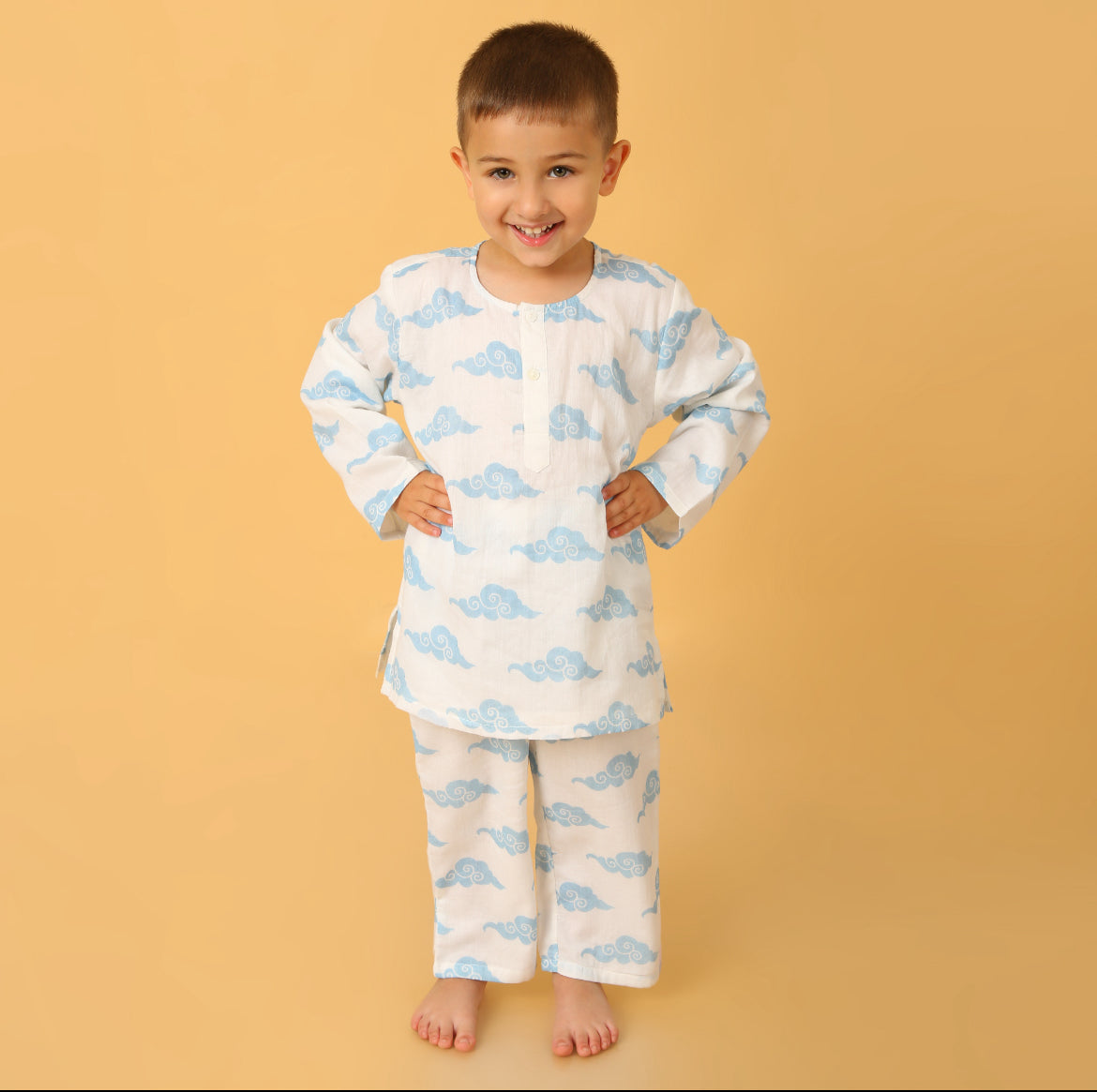 Mountain Cloud Kurta Pyjama SS 24