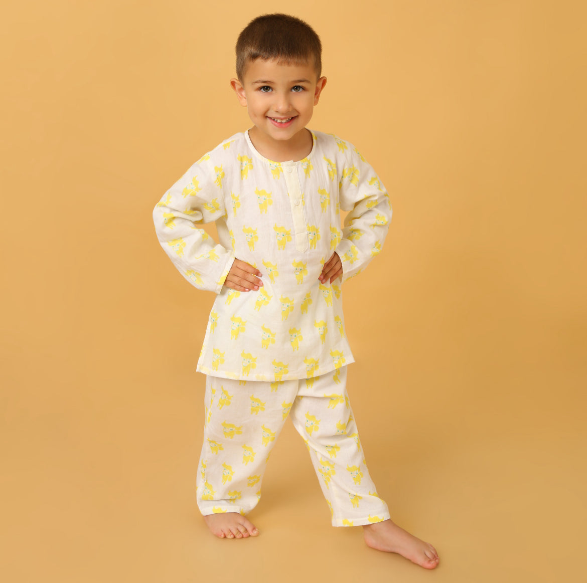 Green Yak Kurta Pyjama SS 24