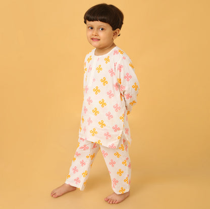Endless Wisdom Knot Kurta Pyjama