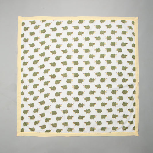 Green Grazing Yak Khasto Blanket SS 24