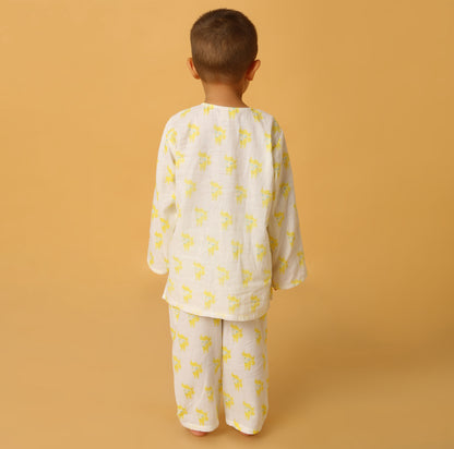 Green Yak Kurta Pyjama SS 24