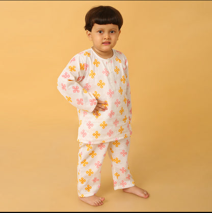 Endless Wisdom Knot Kurta Pyjama