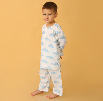 Mountain Cloud Kurta Pyjama SS 24