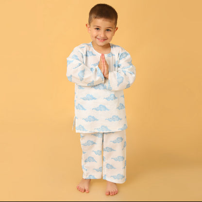 Mountain Cloud Kurta Pyjama SS 24