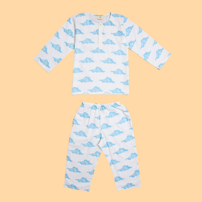 Mountain Cloud Kurta Pyjama SS 24