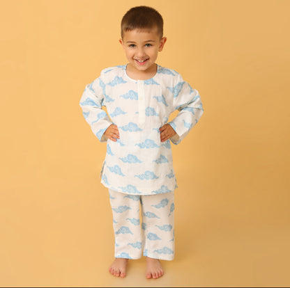 Mountain Cloud Kurta Pyjama SS 24